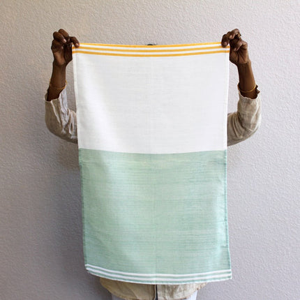 Saffron Mint Kitchen Towel-1