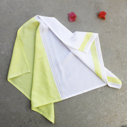 Lime Gray tea towel-1
