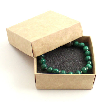 Malachite Gemstone Knotted Green Anklet Bracelet-1