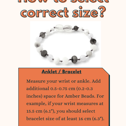 Honey Amber Bracelet with Hazelwood and Rose Quartz-4