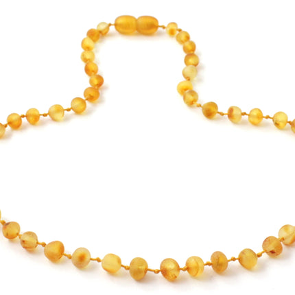 Amber Honey Raw Children Necklace-1