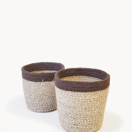 Agora Plant Basket - Brown-0