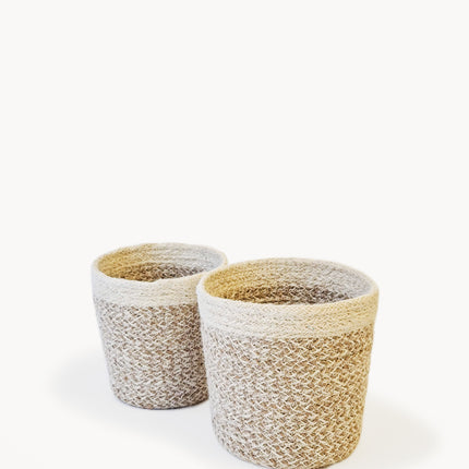 Agora Plant Basket - White-0