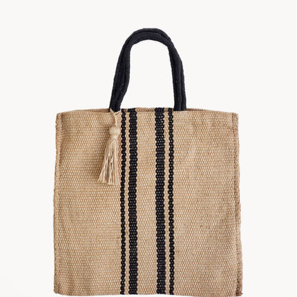 Naya Jute Tote Bag - Natural-0