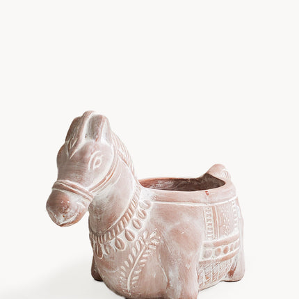 Terracotta Pot - Horse-0