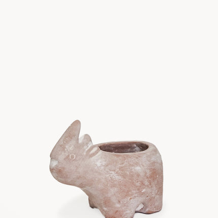 Terracotta Pot - Rhino-0
