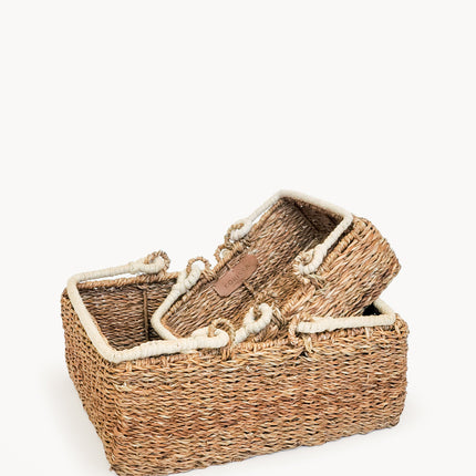 Savar Storage Basket With Handle-0