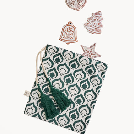 Handmade Sugar Saver Ornament - Holiday Gift Edition with Green Pouch-0