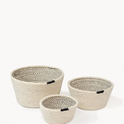 Amari Bowl - Black (Set of 3)-0