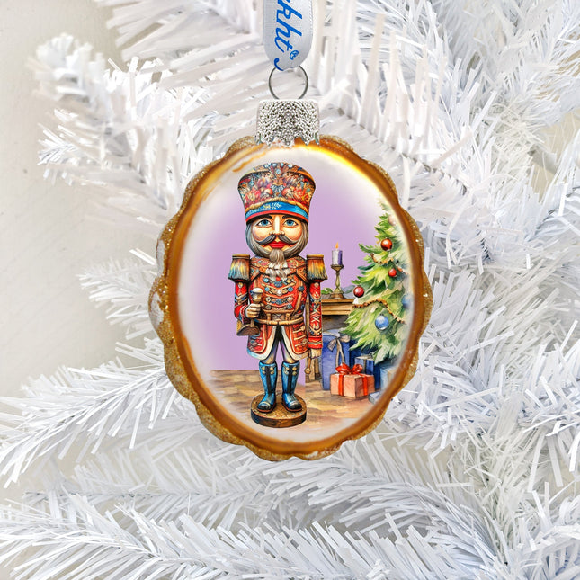 Nutcracker Mercury Glass Ornaments by G. Debrekht - Christmas Decor - 776023-0