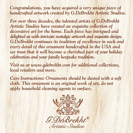 Songbird Mercury Glass Ornaments by G. Debrekht - Wildlife Holiday Decor - 776005-4