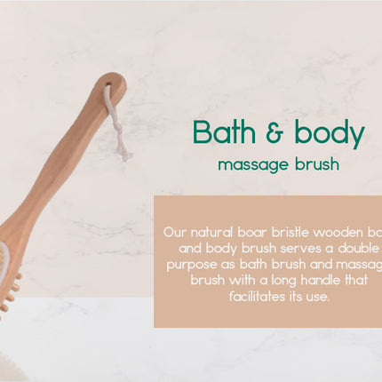 Bath & Body  Massage Brush-1