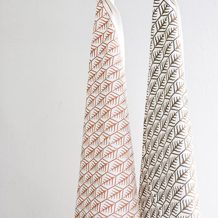 Hand Screen Printed Tea Towel - Set of 2-3
