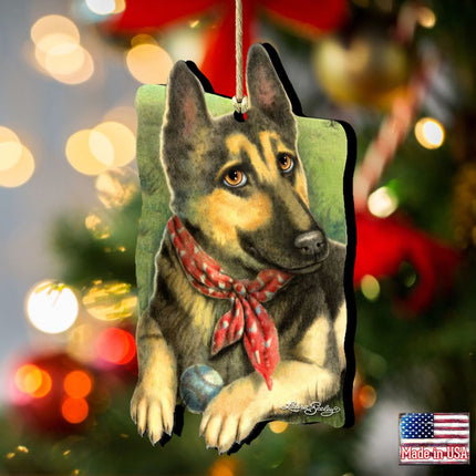 Spring Training Wooden Ornaments Pets by Laura Seeley - Pets Dog and Cats Decor - 8511015-LS-1