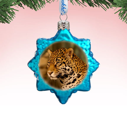 Cheetah Mercury Glass Ornament by G. DeBrekht - Wildlife Holiday Decor - 771041-0
