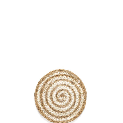 Kata Spiral Coaster Trivet - Natural (Set of 4)-3
