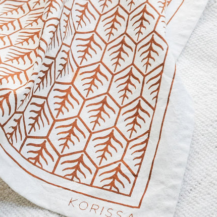 Hand Screen Printed Tea Towel - Set of 2-4