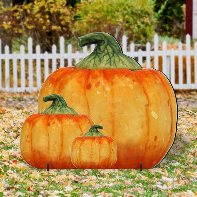 Harvest Pumpkin Halloween Large Outdoor Decor by G. DeBrekht Thanksgiving Halloween Decor - 8158414-2F-0