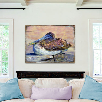 Sowell Seagal Wooden Coastal Wall Art by Nature Wonders - Coastal Sea-Life Decor - 95326B-0