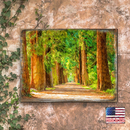 Laverriere Forest Art Wooden Wall Art by Nature Wonders - Nature Wildlife Decor  - 95244B-1