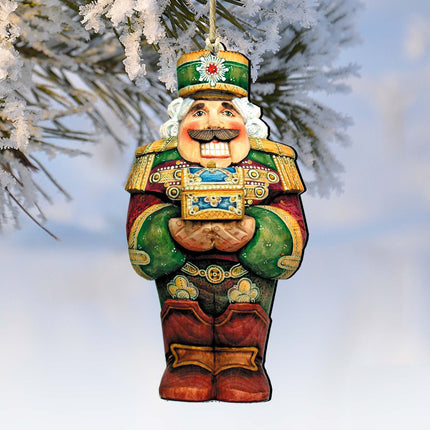 Nutcracker Wooden Ornaments Christmas by G. DeBrekht - Christmas Decor - 8153313-0