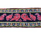 Black & Red Peacock