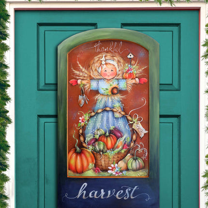 Thankful Harvest Holiday Door Decor by Jamie Mills-Price - Thanksgiving Decor - 8611076H-MP-0