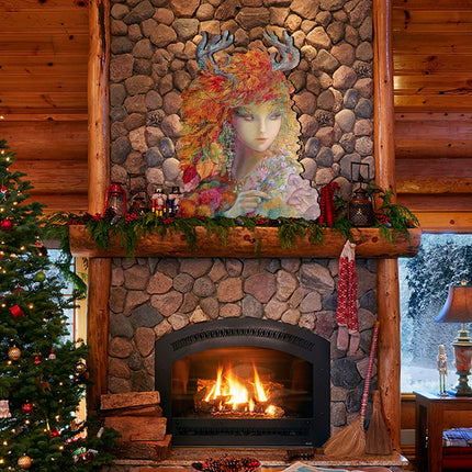 Autumn Halloween Outdoor Decor by Josephine Wall - Thanksgiving Halloween Decor - 845611F-JW-2