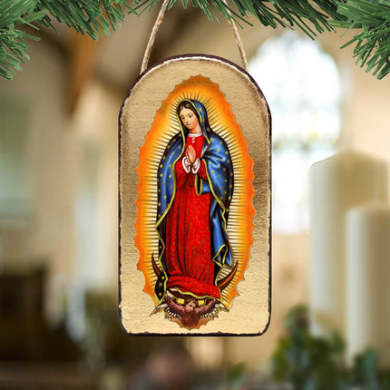 Lady of Guadalupe Religious Christian Sacred Icon Ornament - Inspirational Icon Decor - 87032-0