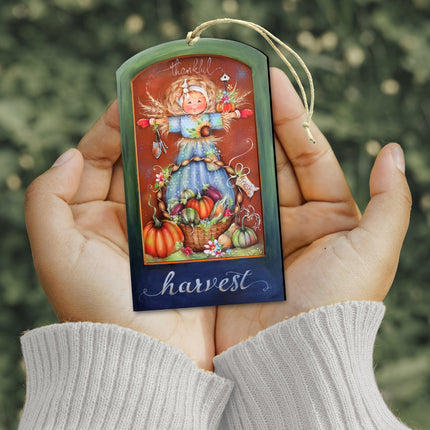Thankful Harvest Wooden Ornaments by Jamie Mills-Price Thanksgiving Decor - 8611076-MP-1