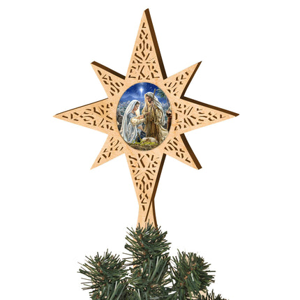 Glory To God Tree Topper by D. Gelsinger - Christmas Decor - 89483-DG-4