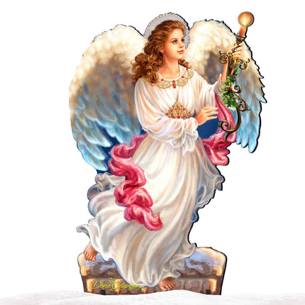 Angel of the Light Nativity Outdoor Decor by D. Gelsinger - Nativity Holiday Decor - 8461036F-1322-4