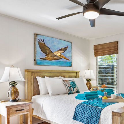 Flying Pelican Wooden Coastal Wall Art by Nature Wonders - Coastal Sea-Life Decor - 95387B-4