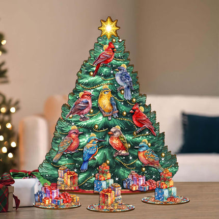 Christmas Birds Christmas Tree Set by G.DeBrekht Christmas Decor - 8091511-1