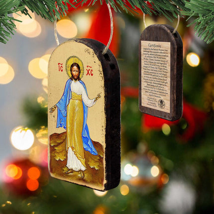 Jesus Religious Christian Sacred Icon Ornament - Inspirational Icon Decor - 87051-3