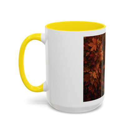 Autumn Speaks Coffee Mug — Fall Cider Rustic Accent Mug