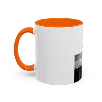 Pray for Peace Accent Coffee Mug – Inspirational – 11oz