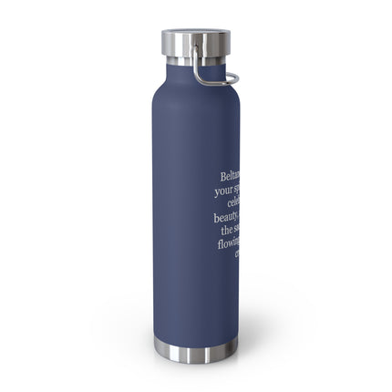 Beltane Quote 22oz Insulated Bottle