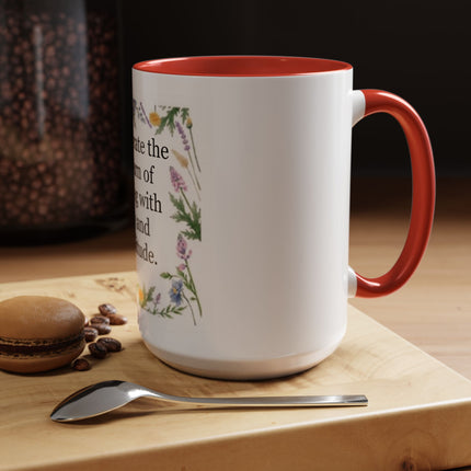 Spring Gratitude Coffee Mug — "Celebrate the return of spring with joy and gratitude"