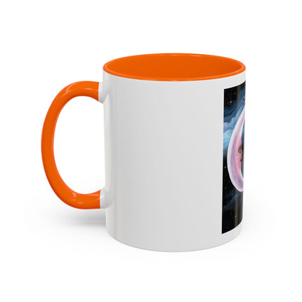 Moonlit Cat Coffee Mug — Whimsical Night Sky Art for Cat Lovers (11/15oz)