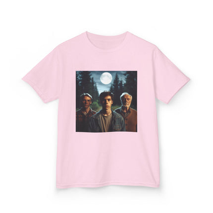 Kids' Graphic Tee – Moonlight Adventure Design