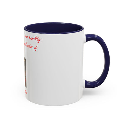 Inspirational Coffee Mug – Humility Quote – 11oz Accent
