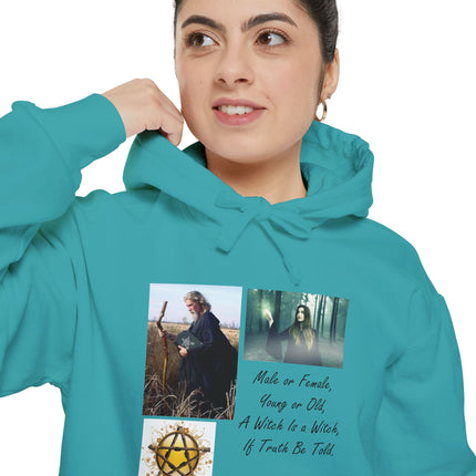 Witchy Verse Hoodie — "Anyone Can Be A Witch" Design
