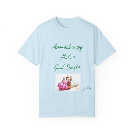 Aromatherapy T-Shirt – “Makes Good Scents” Design (Unisex)