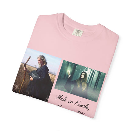 Unisex Garment-Dyed Witch T-Shirt - "A Witch Is A Witch" Design