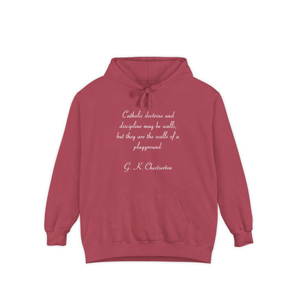 Catholic Doctrine 'Walls of a Playground' Hoodie