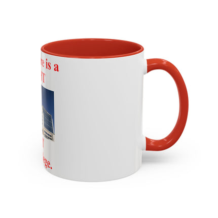 Healthcare Is a Right Mug – 11oz Ceramic Accent Cup for Advocates