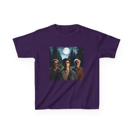 Kids' Graphic Tee – Moonlight Adventure Design