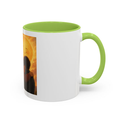 Sunshine Hug Coffee Mug — "Sometimes all you need is a hug..." Inspirational Ceramic Mug (11/15oz)