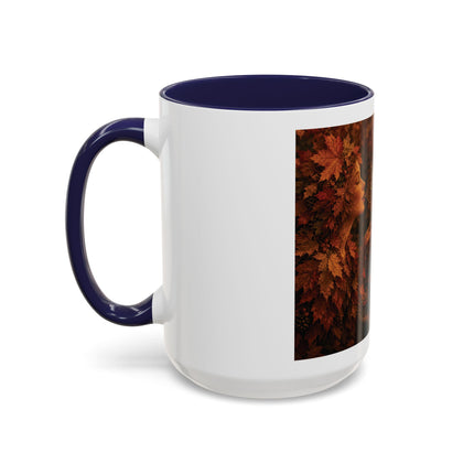 Autumn Speaks Coffee Mug — Fall Cider Rustic Accent Mug